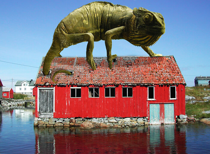 What Would Happen If Giant People "Invaded" Our Cities? Digital Artists Bring That Answer