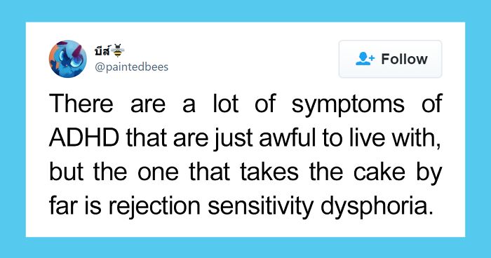 Person Gives A Spot-On Explanation Of Rejection-Sensitive Dysphoria, Many Are Surprised This ADHD Symptom Has A Name