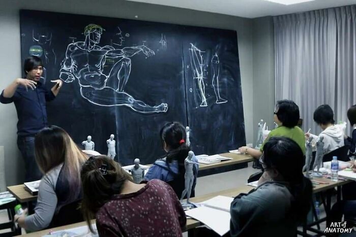Pics From This Anatomical Drawing Class In Thailand Are Going Viral Pics From This Anatomical Drawing Class In Thailand Are Going Viral