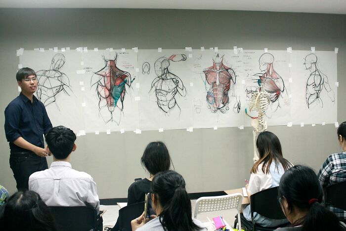 Pics From This Anatomical Drawing Class In Thailand Are Going Viral Pics From This Anatomical Drawing Class In Thailand Are Going Viral