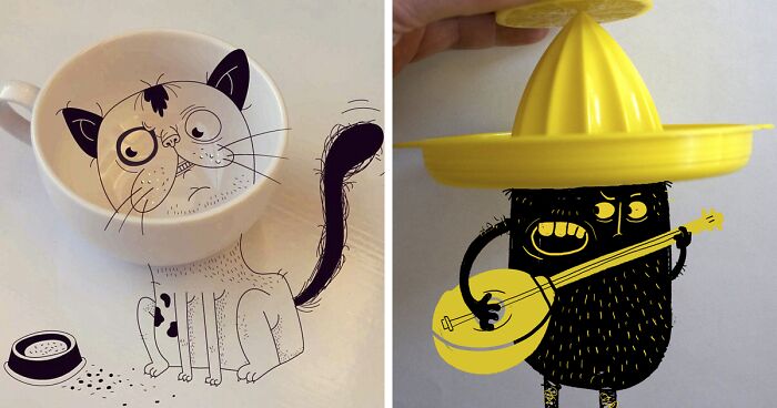 I Created Art Using Various Real-Life Objects Around Me (30 Pics)