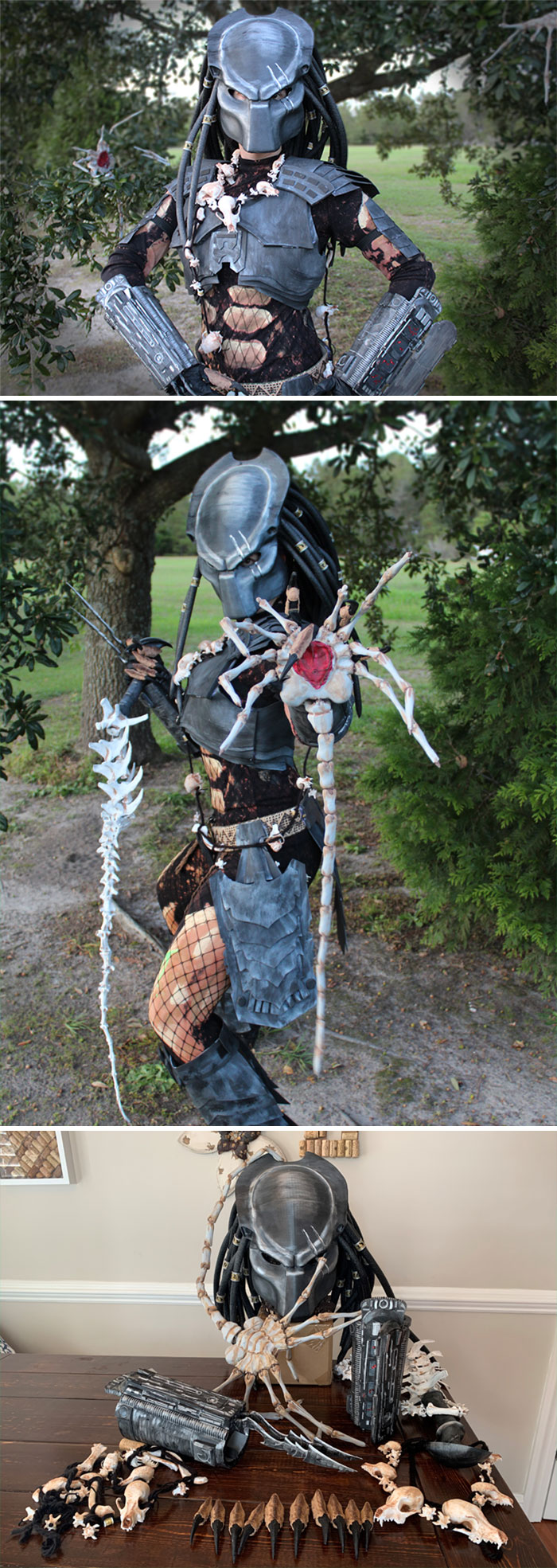 Quarantined With A 3D Printer And Needed A Mask For Halloween... Only One Solution... Predator!