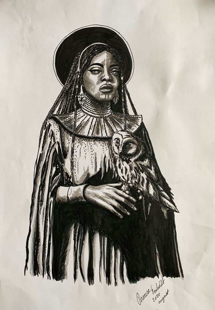 Fan Art Inspired By Annie Bertram And Theresa Fractale Dream Of A Ghost