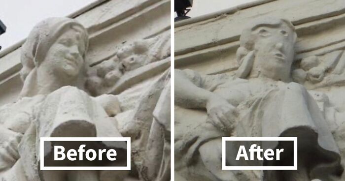 Somebody Pulled A ‘Not My Job’ On This 1923 Statue During Its Restoration