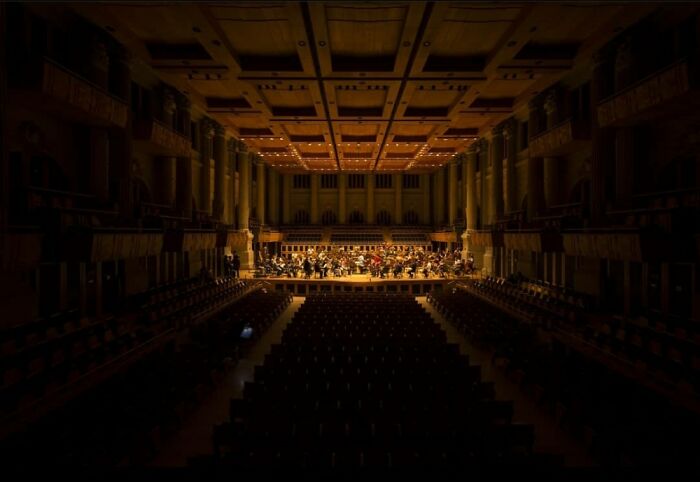Rehearsal Of The São Paulo Symphony Orchestra