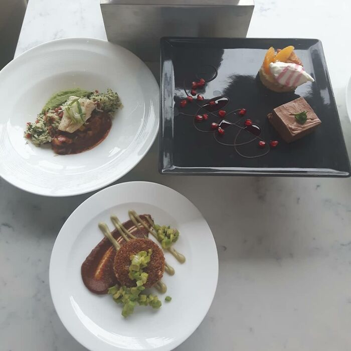 3 Plates At A Culinary Competion!