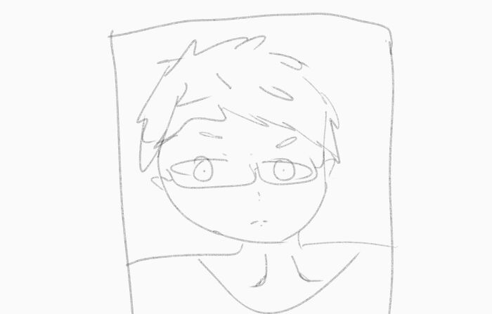 I Tried To Draw Tsukishima From Haikyuu