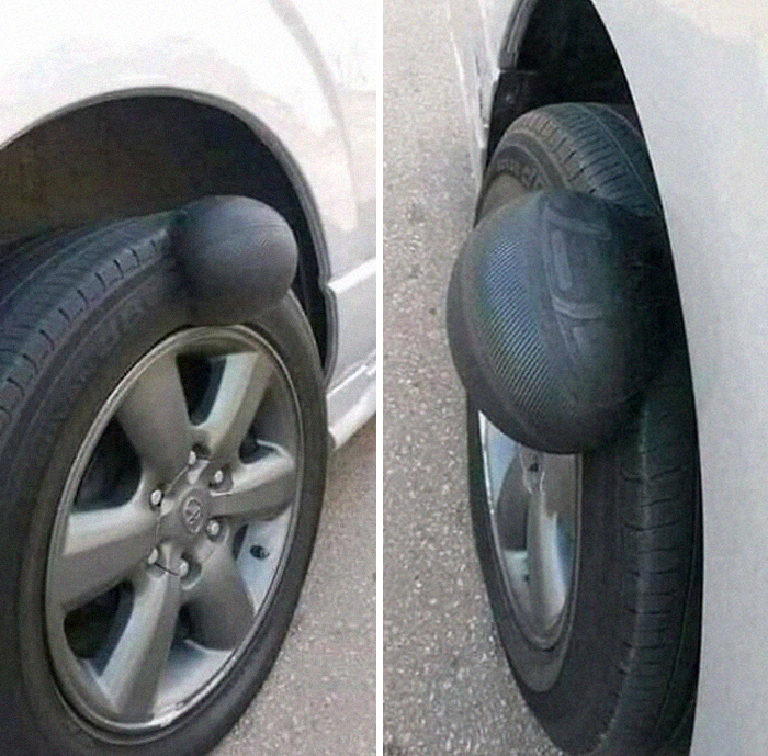 When You Hit A Pot Hole On The Highway Doing 70mph