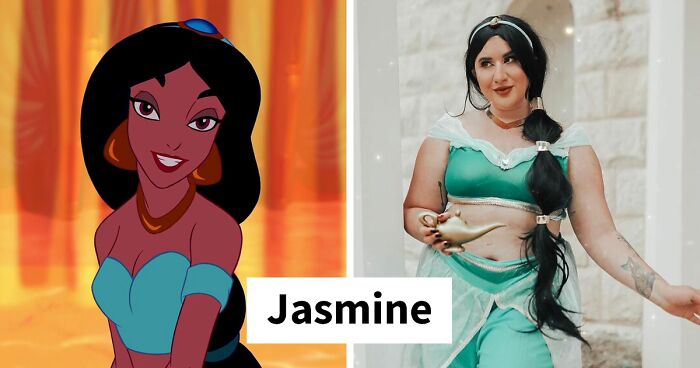 “Our Larger Bodies Are Clearly Lacking Representation In Media”: Plus-Size Models Pose As Disney Princesses (16 Pics)