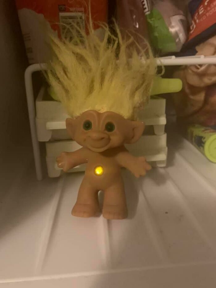 So When I Was A Kid (Maybe 12-14) I Found This Guy On The Front Lawn In The Snow. From Then On I’ve Kept Him In The Freezer Because That Was His “Natural Habitat). 20 Years And Many Moves Later, He’s Still With Me!