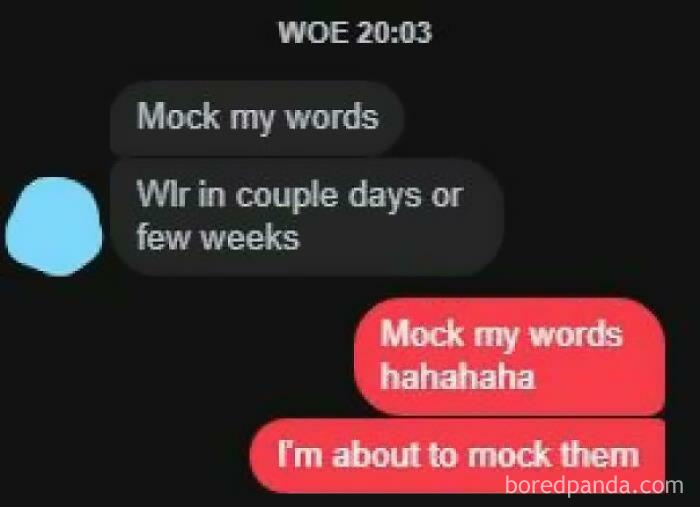 Mock My Words...
