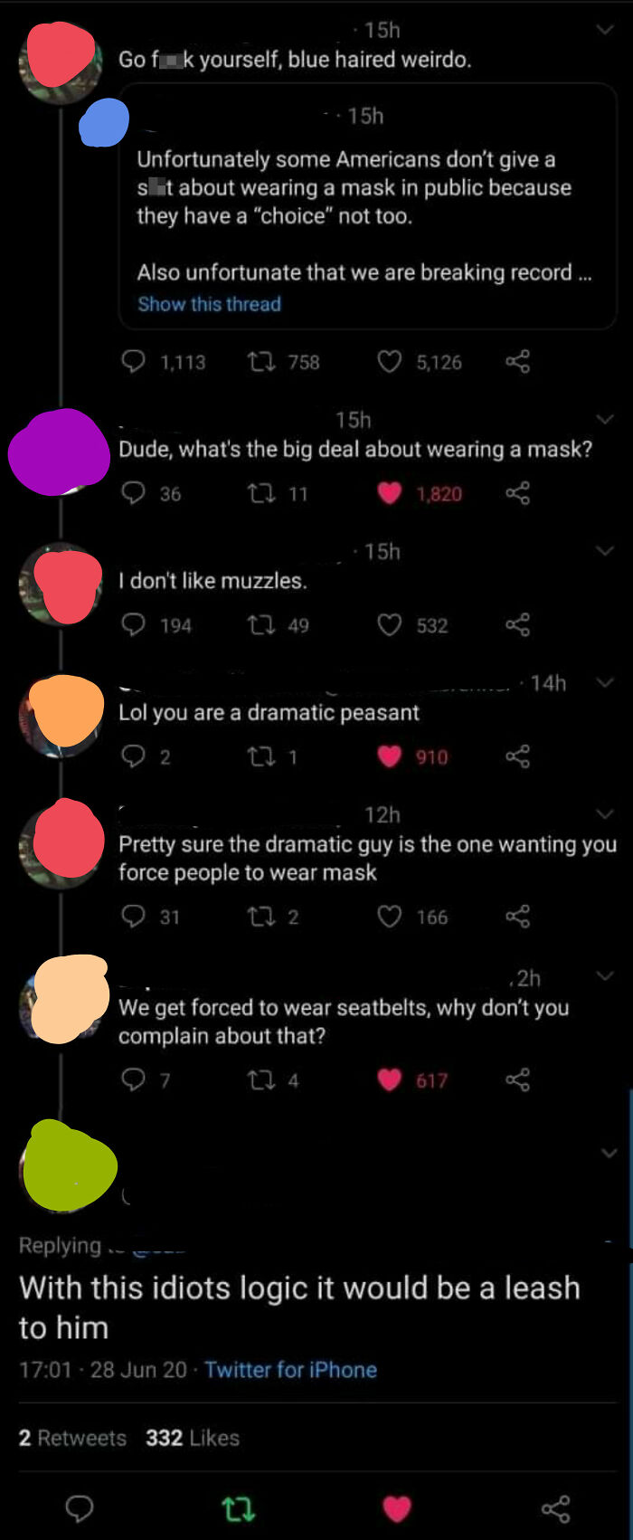 Masks = Muzzles, Apparently 😂