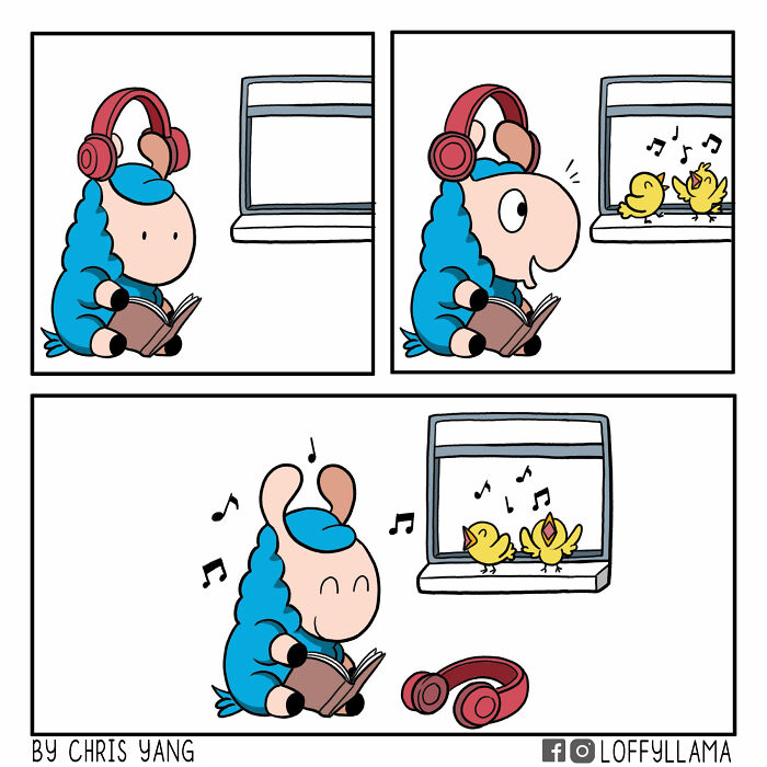 I Created A Wholesome Comic Series Featuring A Blue Llama(15 Pics)