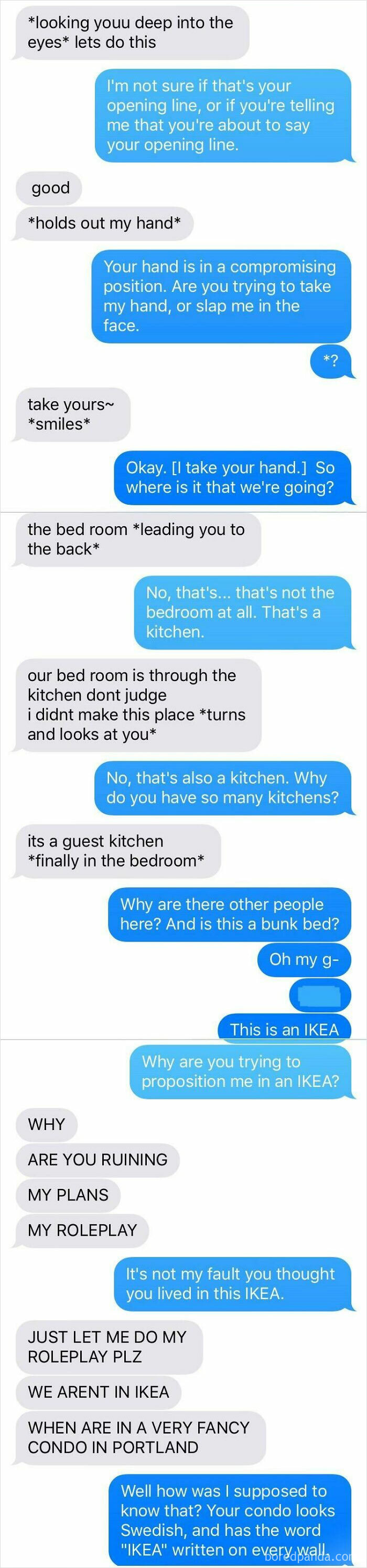 He's Been Begging For Weeks To Do A "Sexy Roleplay" With Me. I Finally Said Yes. I Think He Regrets Everything Now