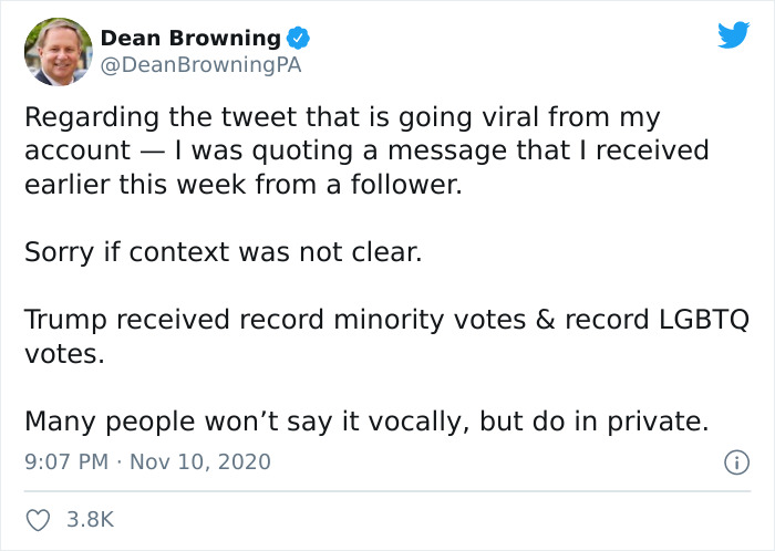 White Politician Forgets To Switch Accounts, Starts Commenting As A Black Trump Supporter White Politician Forgets To Switch Accounts, Starts Commenting As A Black Trump Supporter