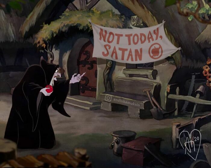 Snow White Is Not Having It. Nope