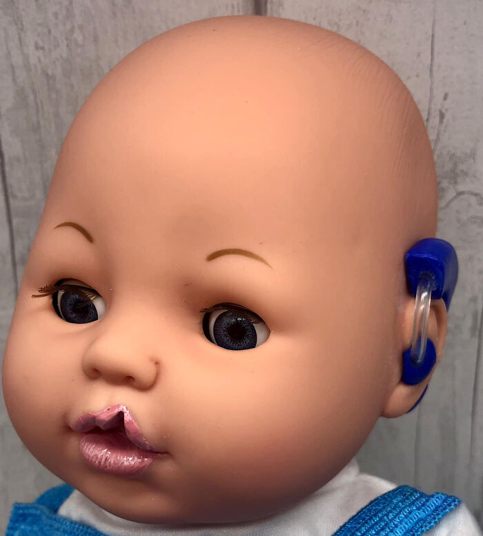 Mom Starts Making Inclusive Dolls After She Couldn't Find Any With Hearing Aids For Her Deaf Daughter