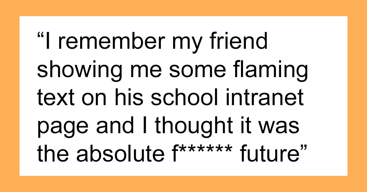 30 Weird Things About The Early Internet You May Have Forgotten Shared By People On Reddit