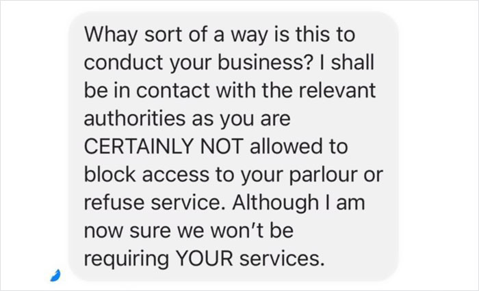 ‘Male Karen’ Complains About Tattoo Parlor Not Giving Him A Tattoo, The Owner Shuts Him Down By Telling People What Actually Happened ‘Male Karen’ Complains About Tattoo Parlor Not Giving Him A Tattoo, The Owner Shuts Him Down By Telling People What Actually Happened