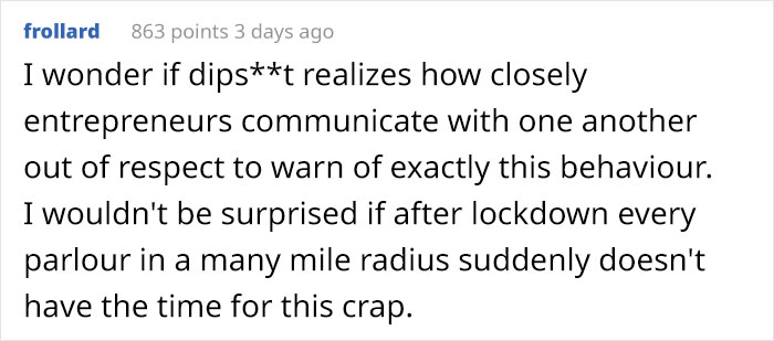 ‘Male Karen’ Complains About Tattoo Parlor Not Giving Him A Tattoo, The Owner Shuts Him Down By Telling People What Actually Happened ‘Male Karen’ Complains About Tattoo Parlor Not Giving Him A Tattoo, The Owner Shuts Him Down By Telling People What Actually Happened