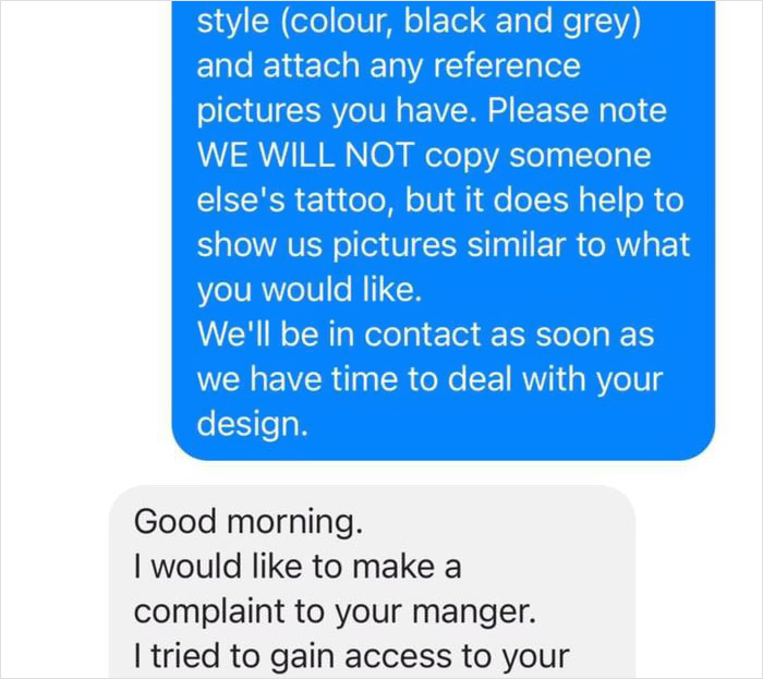 ‘Male Karen’ Complains About Tattoo Parlor Not Giving Him A Tattoo, The Owner Shuts Him Down By Telling People What Actually Happened