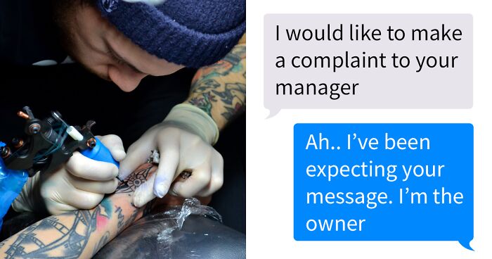 ‘Male Karen’ Complains About Tattoo Parlor Not Giving Him A Tattoo, The Owner Shuts Him Down By Telling People What Actually Happened