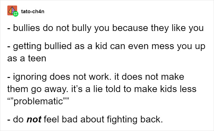 People Who Were Bullied Are Relating To These "Facts That Adults Don't Tell You About Bullying" And Saying They're True