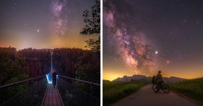 My Best Photos Of Milky Way On A Bike