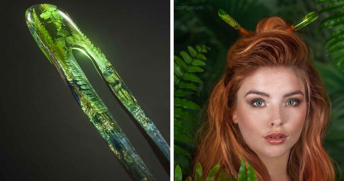We Capture Amazing Irish Nature In Hair Accessories