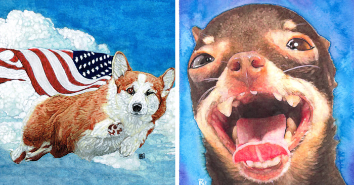 I Sold My Art To Make Fundraiser Donations For Animal Rescue Organizations