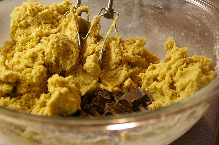 It's best not to eat raw cookie dough