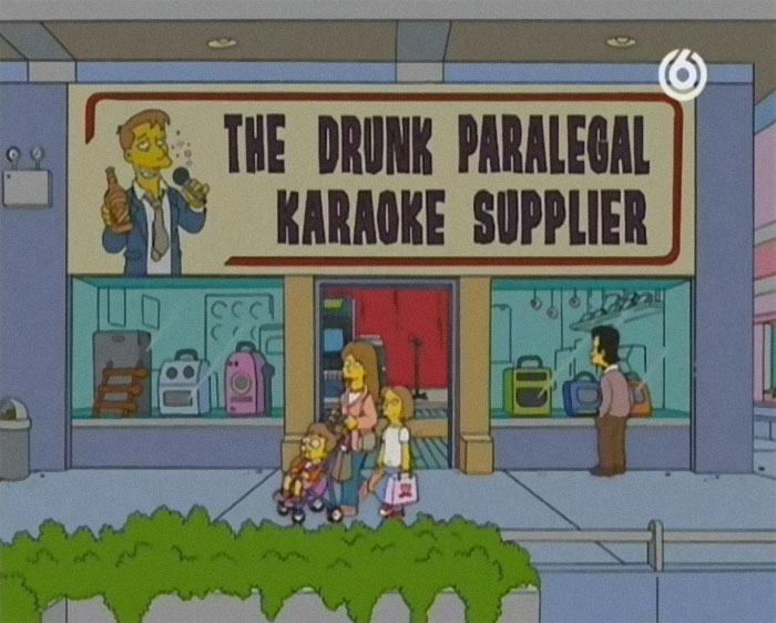 The Drunk Paralegal Karaoke Supplier