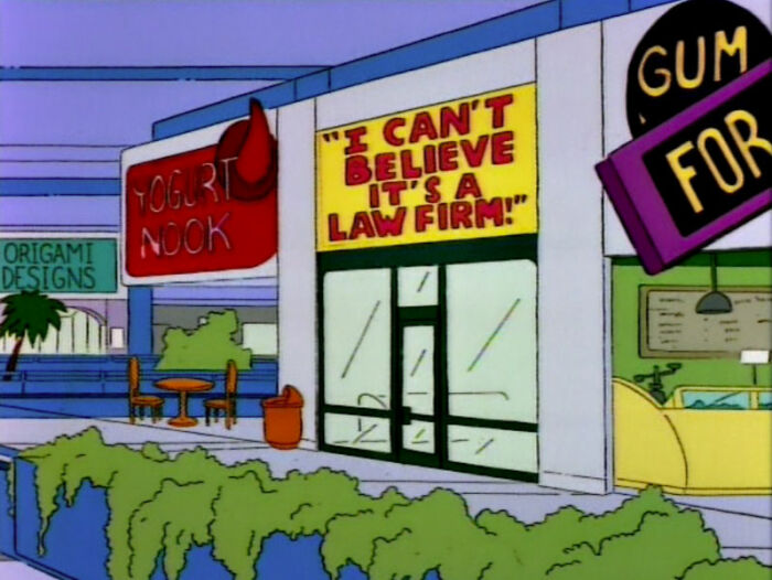 I Can't Believe It's A Law Firm