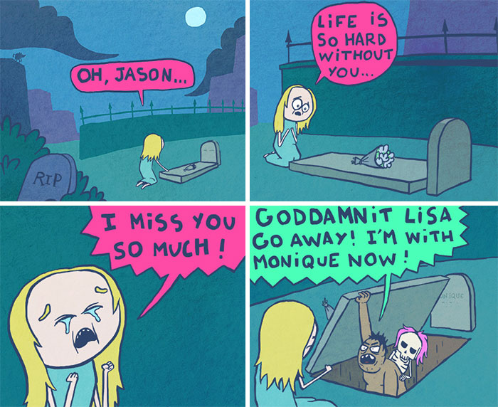 For Halloween, I Drew These Comics On Life In The Spooky District With Exclusive Bonus Panels