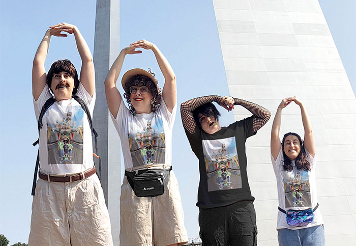 I Created A Family Of “Myselves” And Did A Fun Road Trip Photoshop With Them (14 Pics)