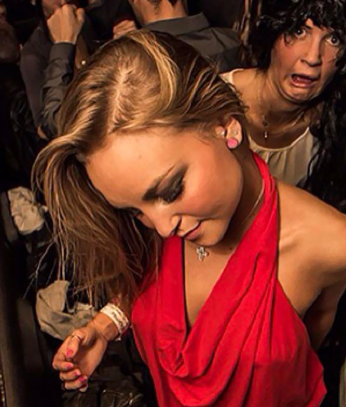 When You Try To Look Good At The Club