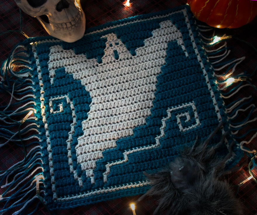 I've Been Designing Mosaic Crochet Squares For The Past Month To Relieve Anxiety I've Been Designing Mosaic Crochet Squares For The Past Month To Relieve Anxiety