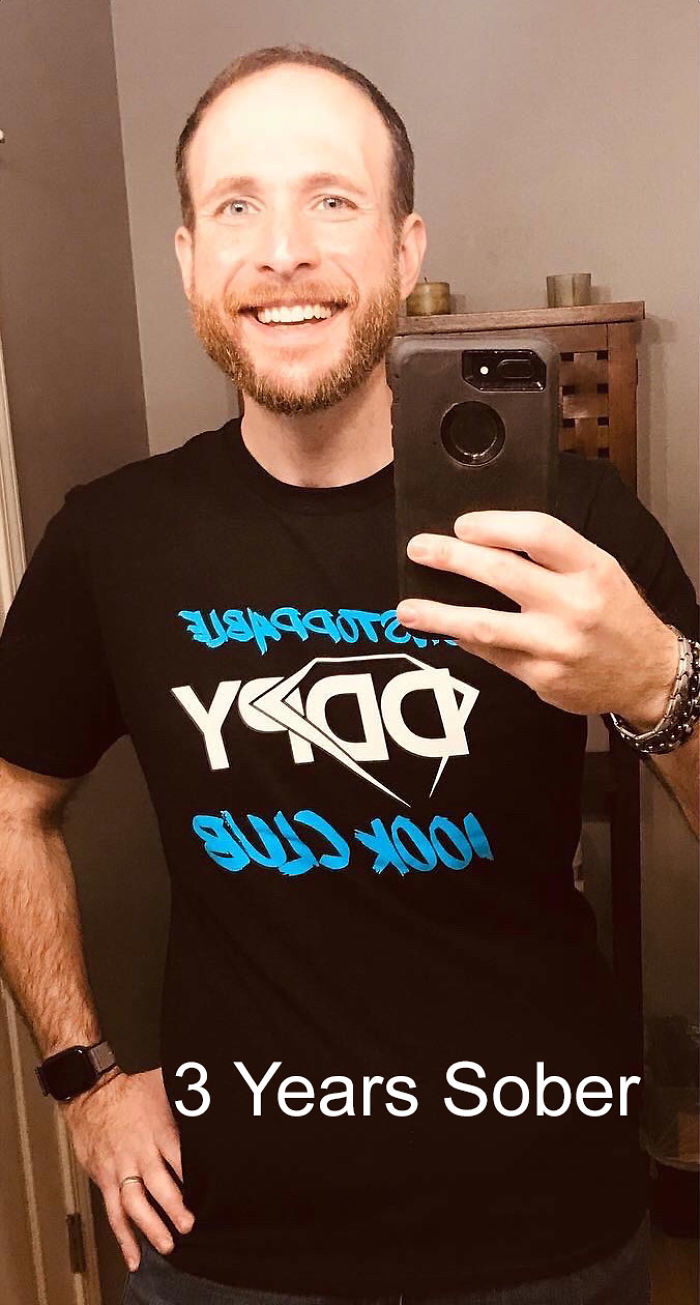 Guy Documents Being Sober 24 Hours To 4 Years