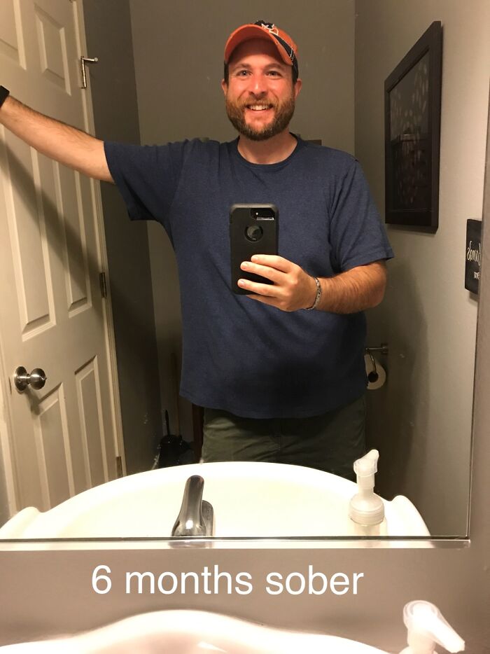 Guy Documents Being Sober 24 Hours To 4 Years
