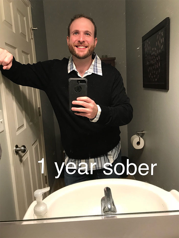 Guy Documents Being Sober 24 Hours To 4 Years