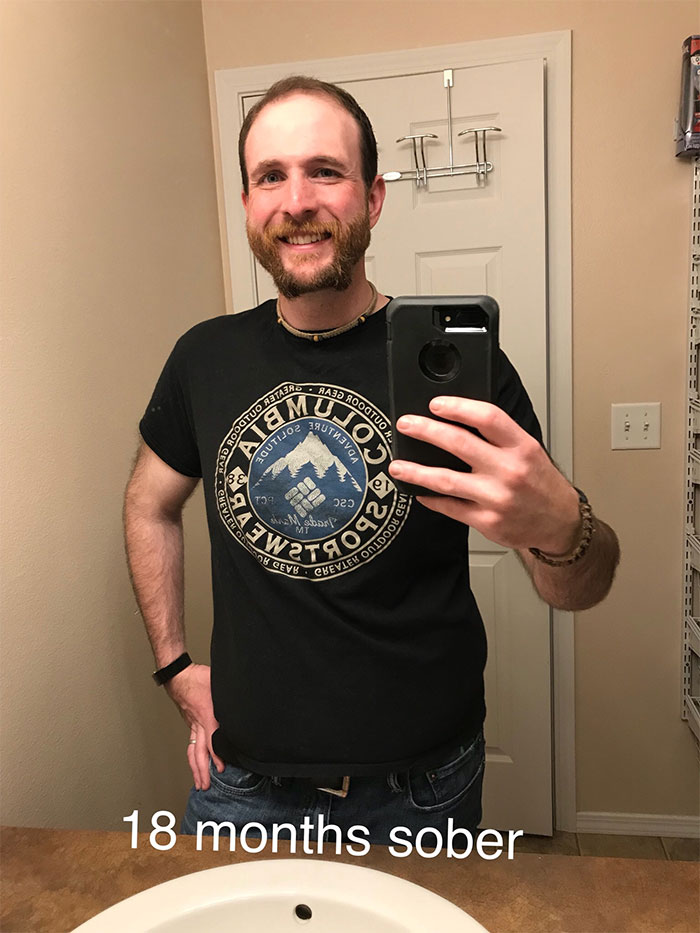 Guy Documents Being Sober 24 Hours To 4 Years