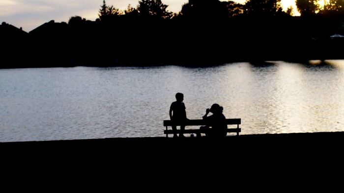 The Lough, County Cork, Ireland. Man Made Lake In The City Now Home To Swans, Ducks And Geese.