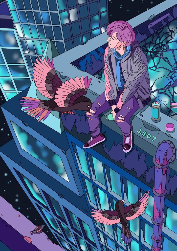 Drew This While Listening To Save Yourself By Vanic On Repeat Haha