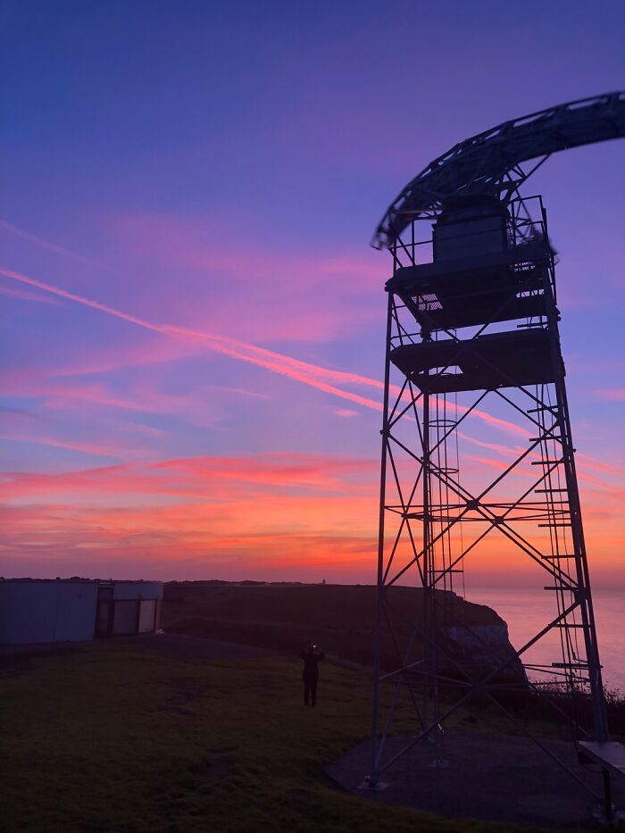 Sunrise From Dover Coastguard, Kent