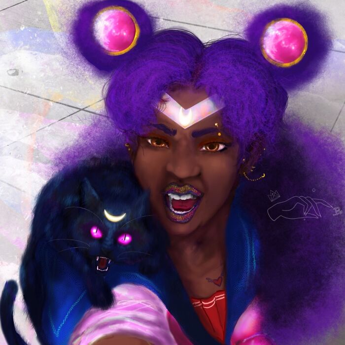 A Bit Late To The Sailor Moon Challenge But I’m Soo Pleased With Her