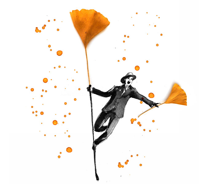 I Created These 16 Illustrations Using Leaves And Watercolor