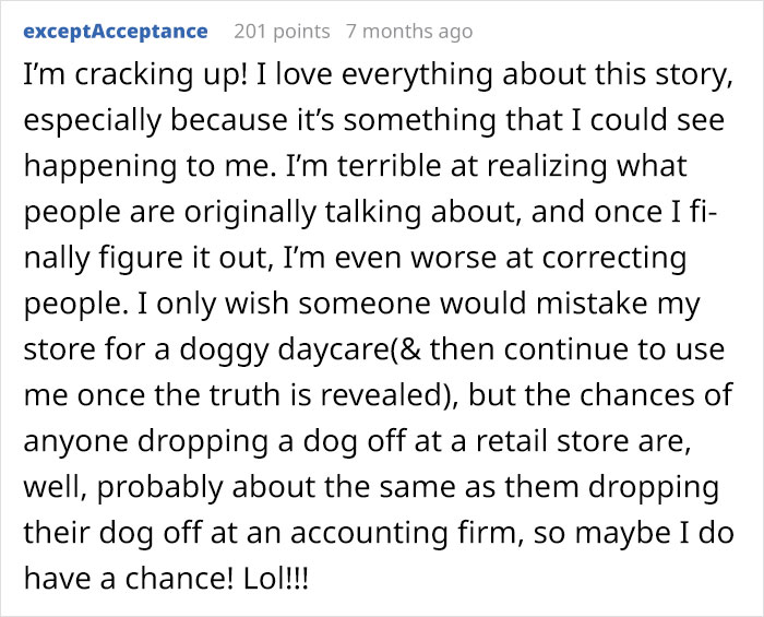 For Months, This Woman Mistakenly Kept Leaving Her Dog At This Office Thinking It's A Dog Daycare For Months, This Woman Mistakenly Kept Leaving Her Dog At This Office Thinking It's A Dog Daycare