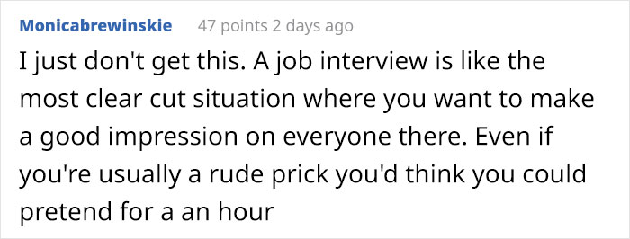 Man Fails His Job Interview Immediately After A Trick Test At Reception Man Fails His Job Interview Immediately After A Trick Test At Reception