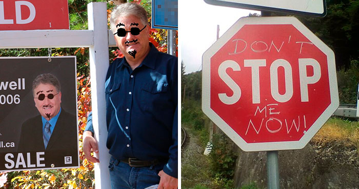 Esta página comparte casos de «vandalismo moderado», y aquí tienes 30 de los mejores