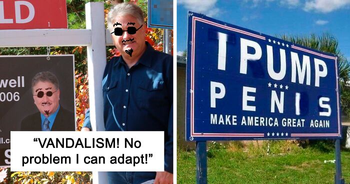 This Page Is All About Sharing Cases Of “Mild Vandalism” And Here Are The 50 Best Pics